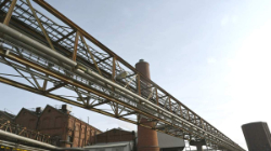 Leitungen des Wärmenetzes im hkw blumenthal